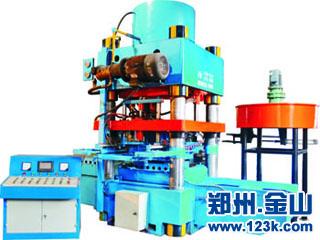 JS—128型數(shù)控模壓彩瓦彩磚成型機彩瓦機